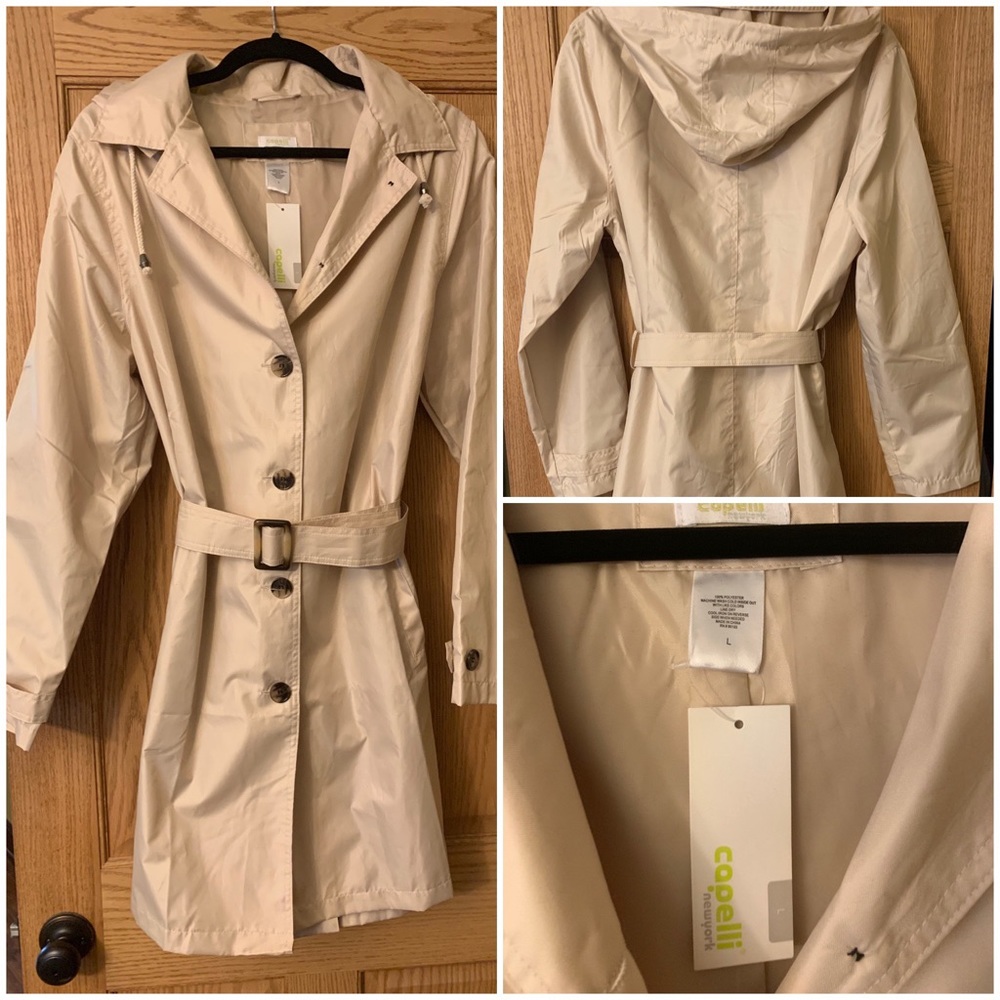 Fall Khaki Belted Trench